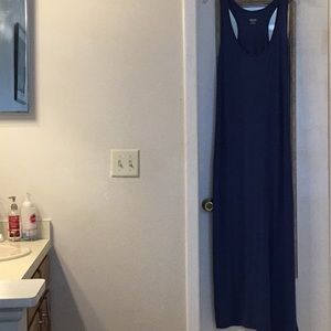 Long dress with slit